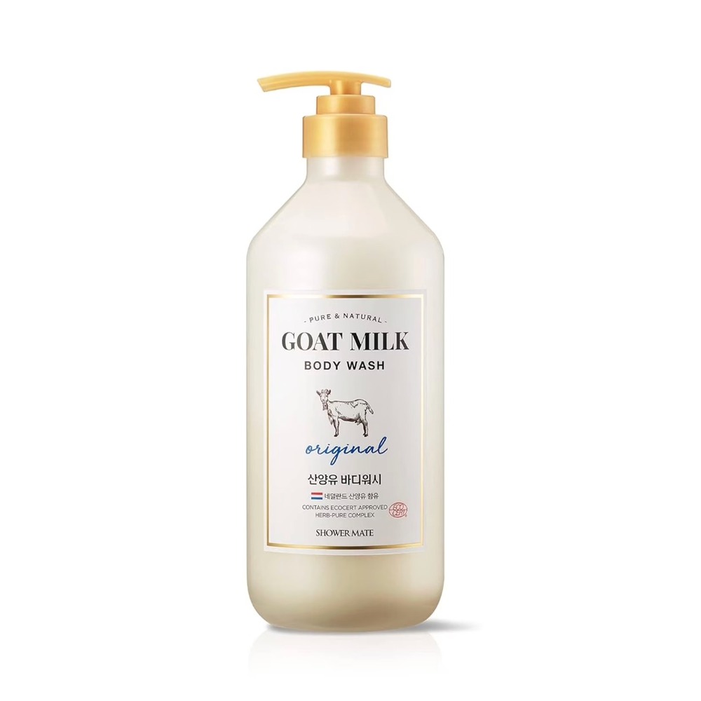 Goat Milk Body Wash Shower Mate Original Pure Natural Dutch